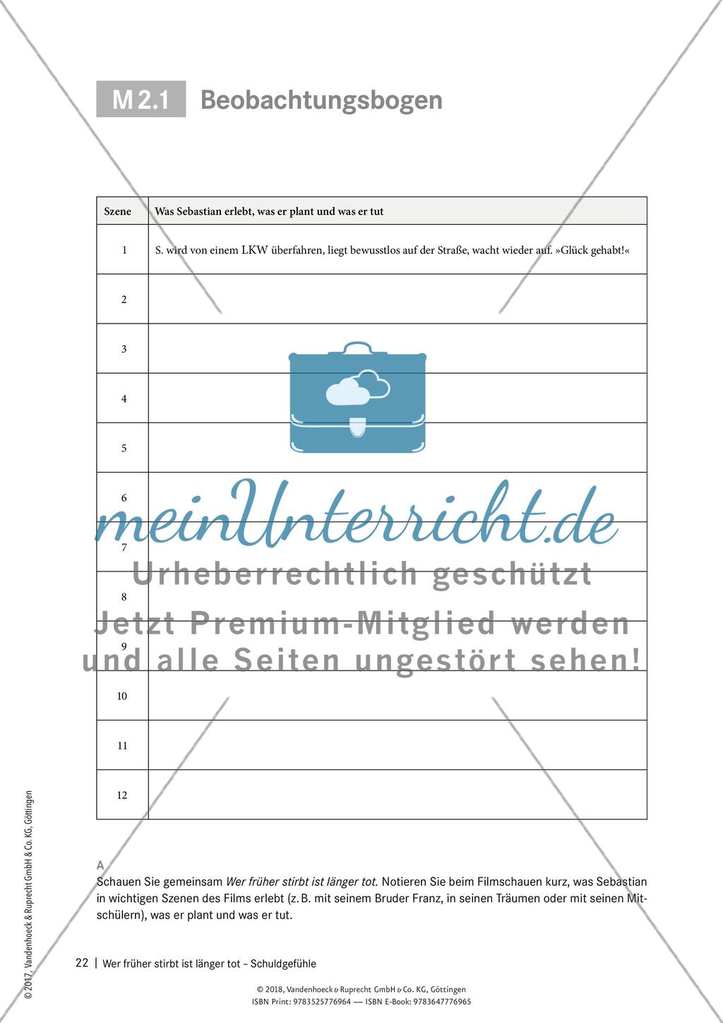 Wer früher stirbt ist länger tot – Schuldgefühle Preview 3
