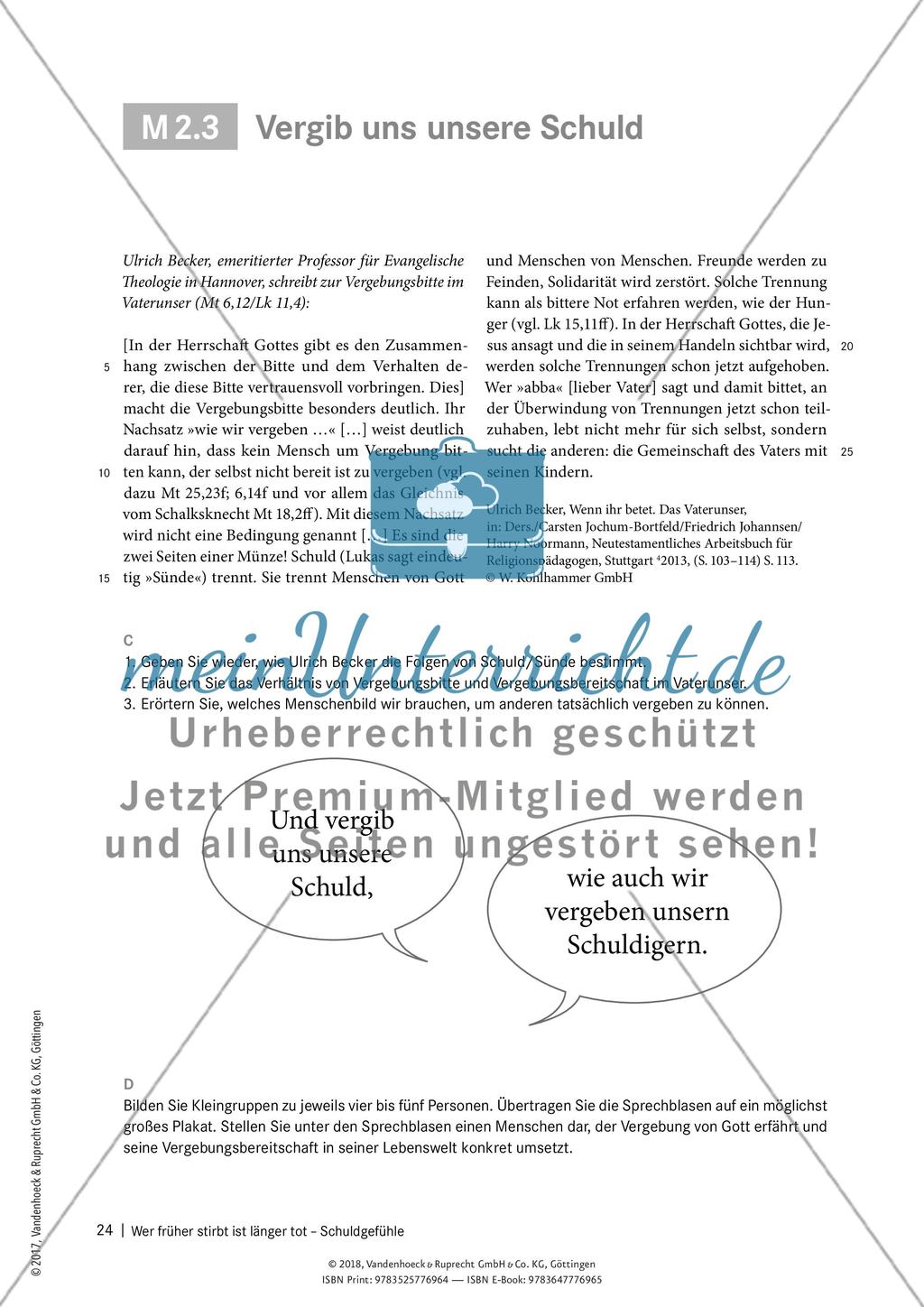 Wer früher stirbt ist länger tot – Schuldgefühle Preview 5