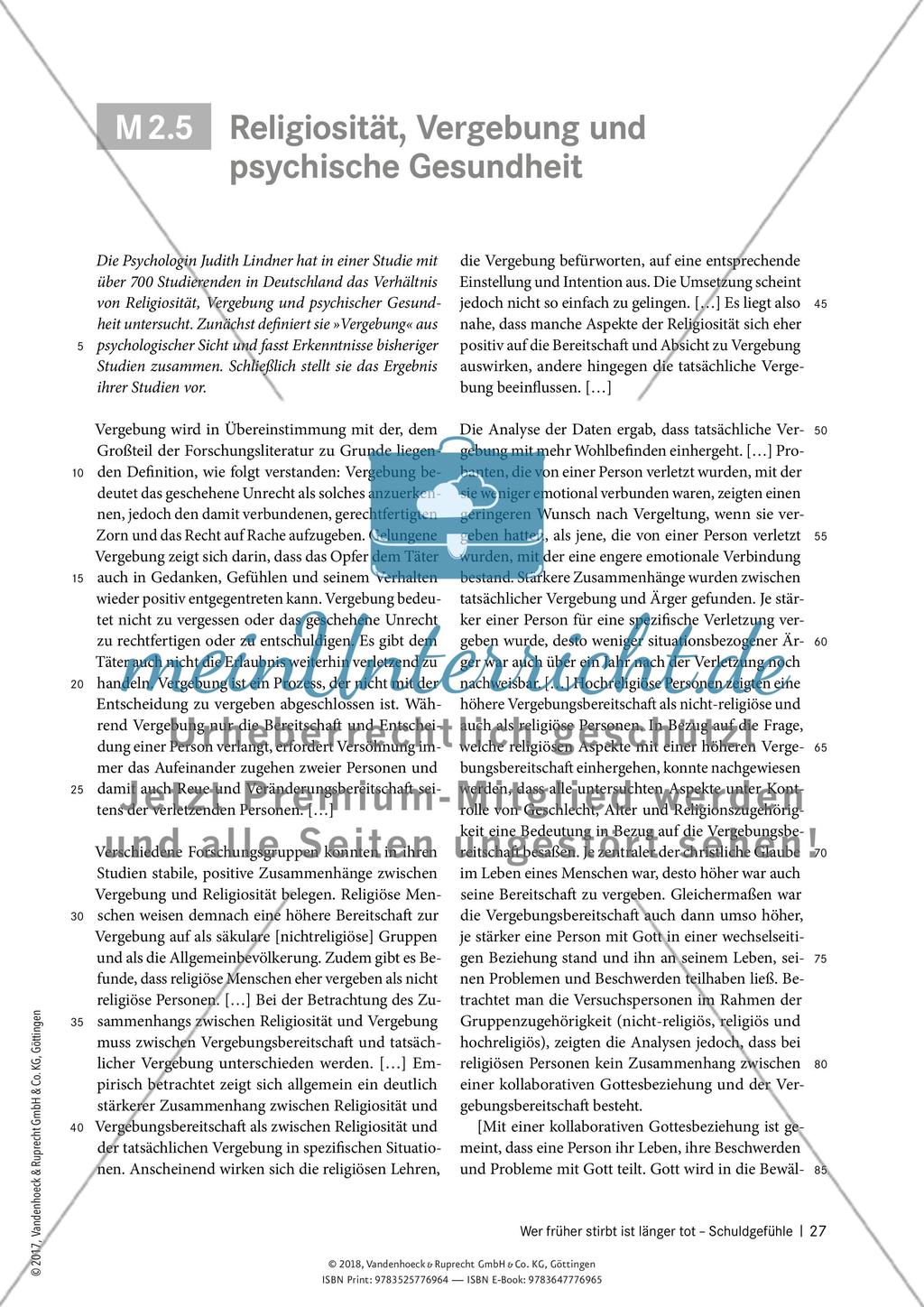 Wer früher stirbt ist länger tot – Schuldgefühle Preview 8
