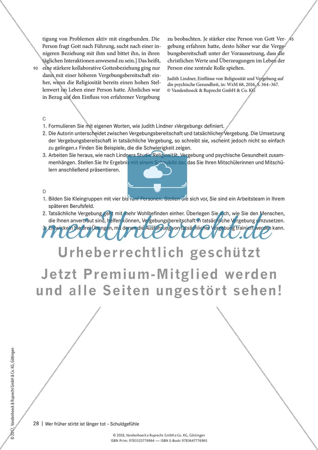 Wer früher stirbt ist länger tot – Schuldgefühle Preview 9