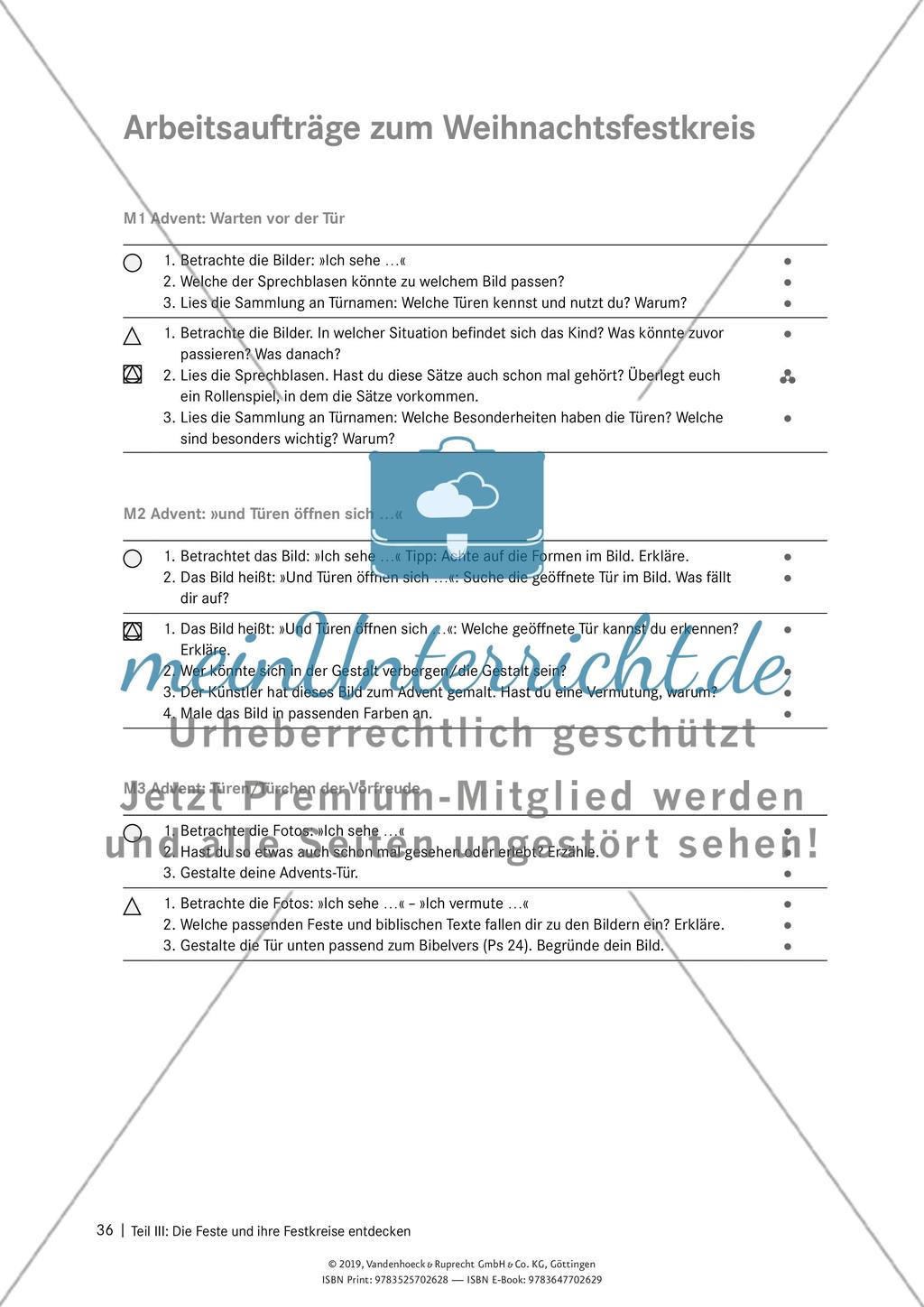 Die Feste und ihre Festkreise entdecken: Einzelne Feste differenziert und individuell erarbeiten Preview 11