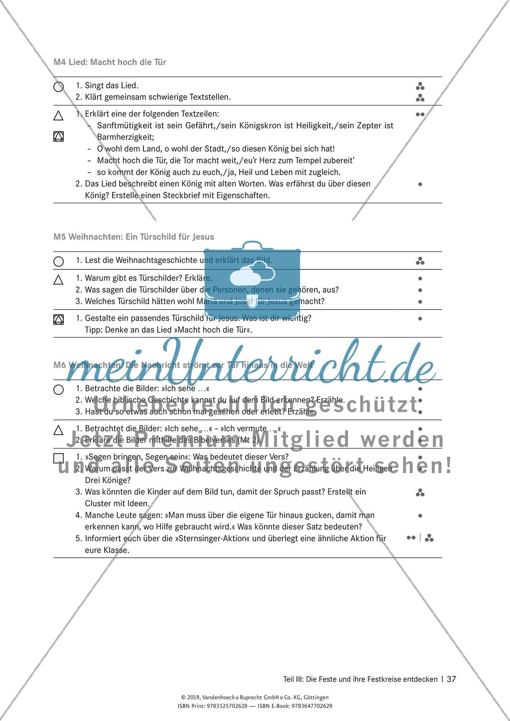 Die Feste und ihre Festkreise entdecken: Einzelne Feste differenziert und individuell erarbeiten Preview 12