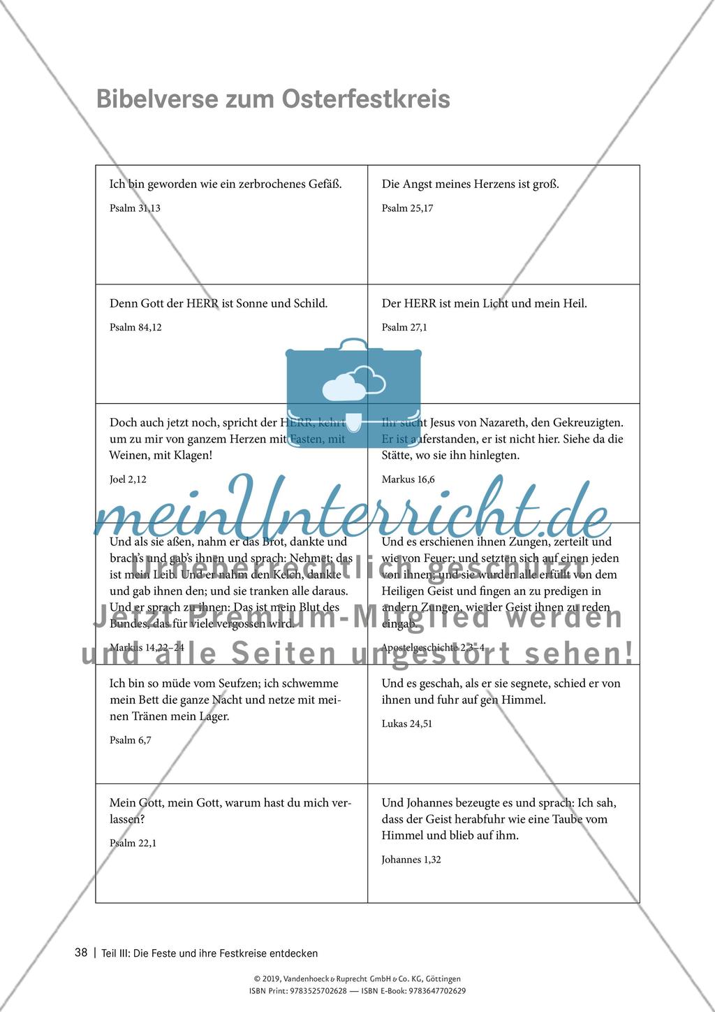 Die Feste und ihre Festkreise entdecken: Einzelne Feste differenziert und individuell erarbeiten Preview 13