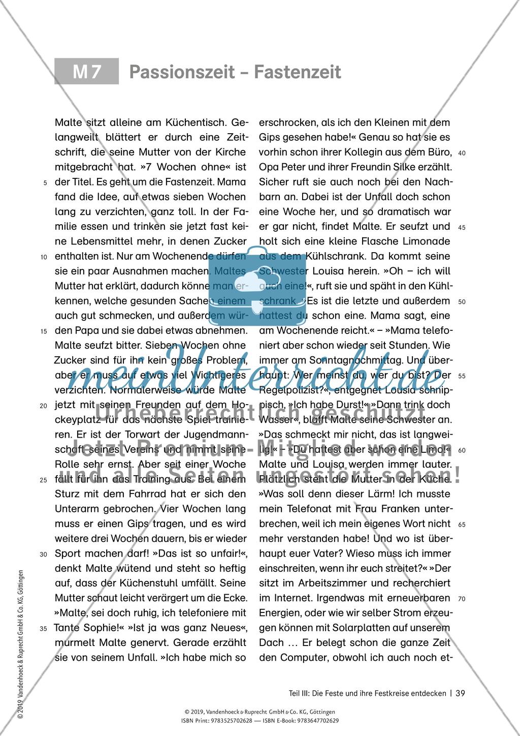 Die Feste und ihre Festkreise entdecken: Einzelne Feste differenziert und individuell erarbeiten Preview 14