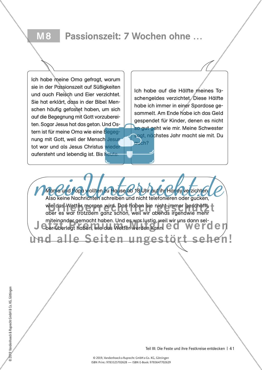 Die Feste und ihre Festkreise entdecken: Einzelne Feste differenziert und individuell erarbeiten Preview 16