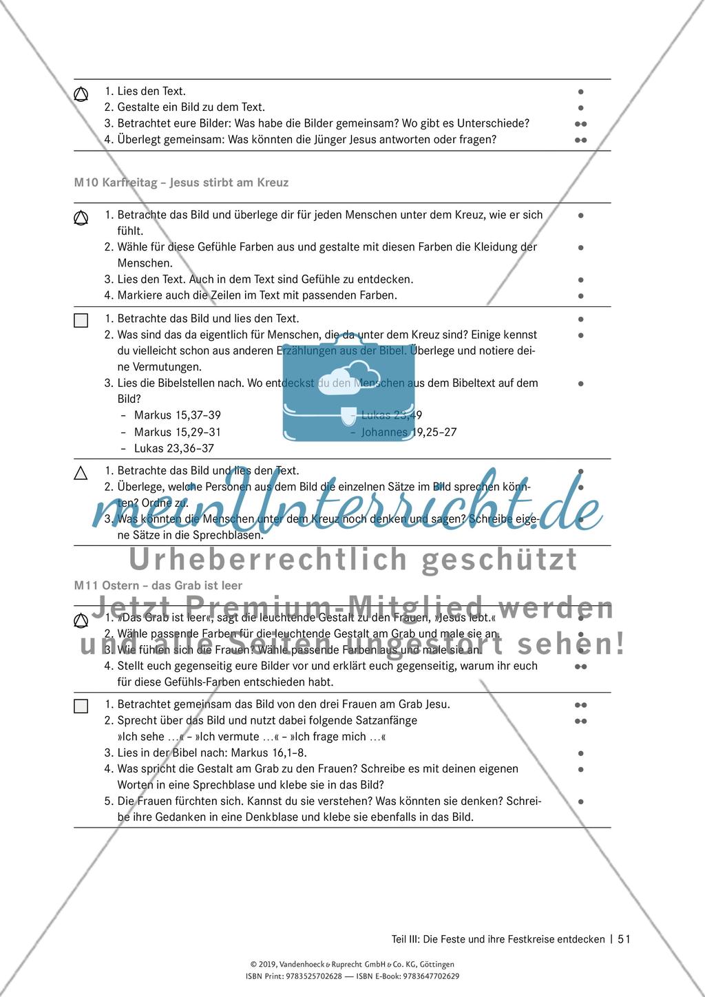 Die Feste und ihre Festkreise entdecken: Einzelne Feste differenziert und individuell erarbeiten Preview 26