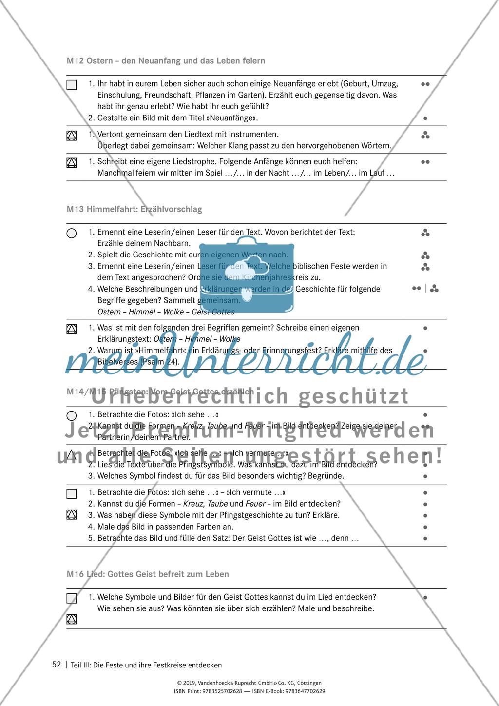 Die Feste und ihre Festkreise entdecken: Einzelne Feste differenziert und individuell erarbeiten Preview 27