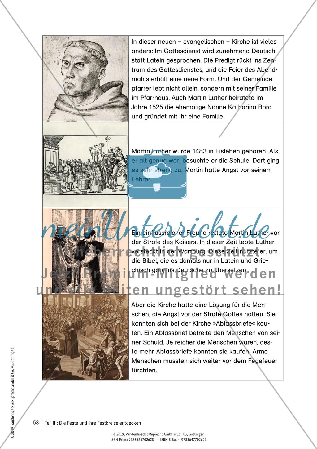Die Feste und ihre Festkreise entdecken: Einzelne Feste differenziert und individuell erarbeiten Preview 33