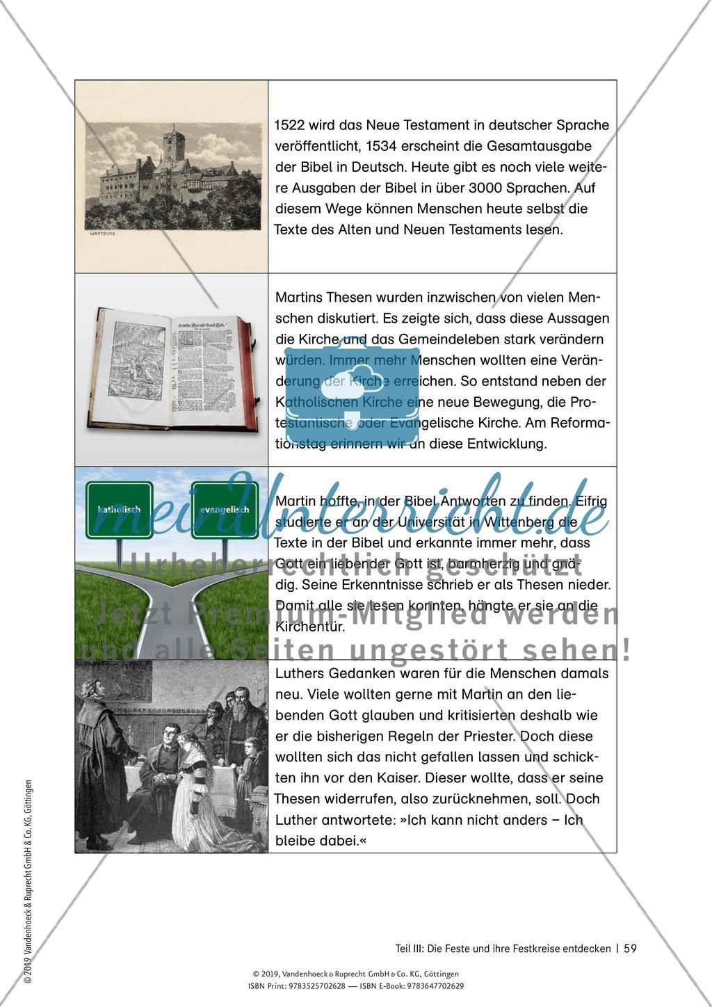 Die Feste und ihre Festkreise entdecken: Einzelne Feste differenziert und individuell erarbeiten Preview 34