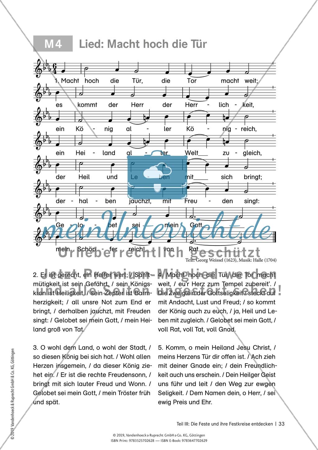 Die Feste und ihre Festkreise entdecken: Einzelne Feste differenziert und individuell erarbeiten Preview 8