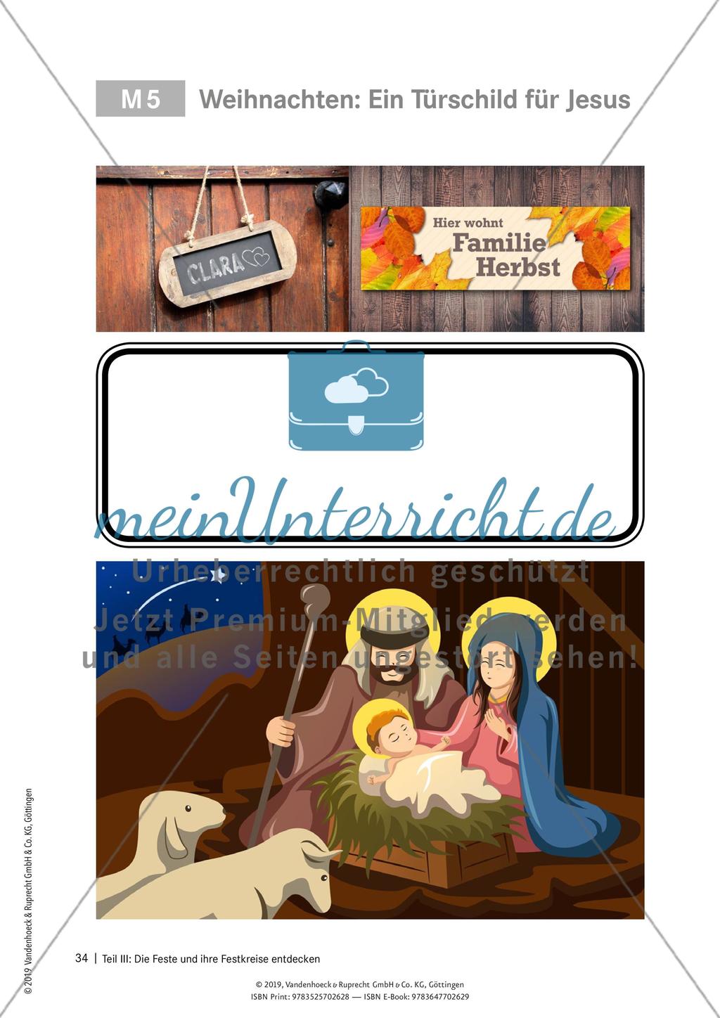 Die Feste und ihre Festkreise entdecken: Einzelne Feste differenziert und individuell erarbeiten Preview 9