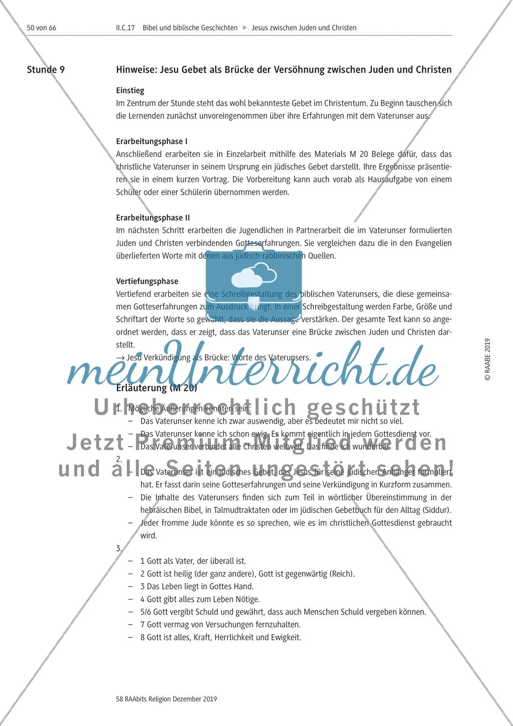 Jesu Gebet als Brücke der Versöhnung zwischen Juden und Christen Preview 4