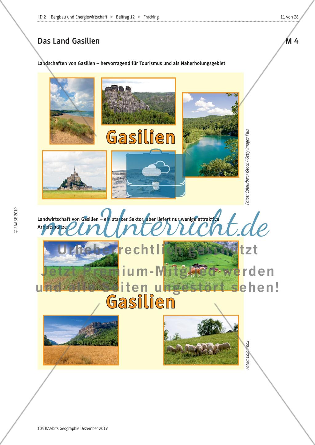 Fracking: Nachhaltig oder nicht? – Erarbeitung der Vor- und Nachteile durch die Anwendung der Fracking-Technologie Preview 1
