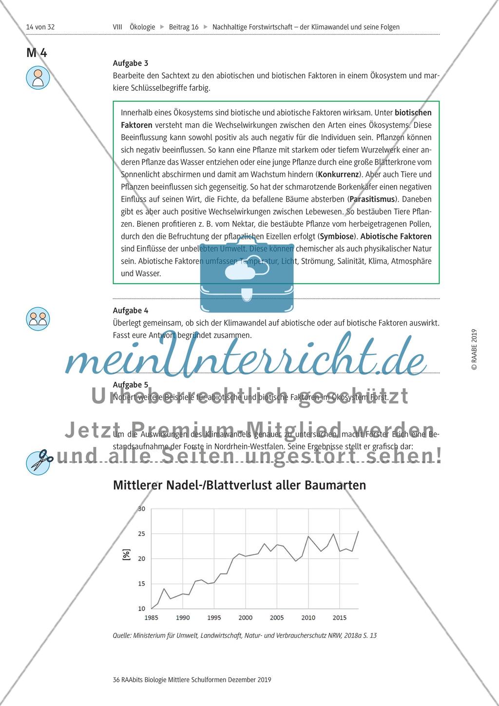 Klimawandel und der Einfluss auf Forst und Forstwirtschaft Preview 3