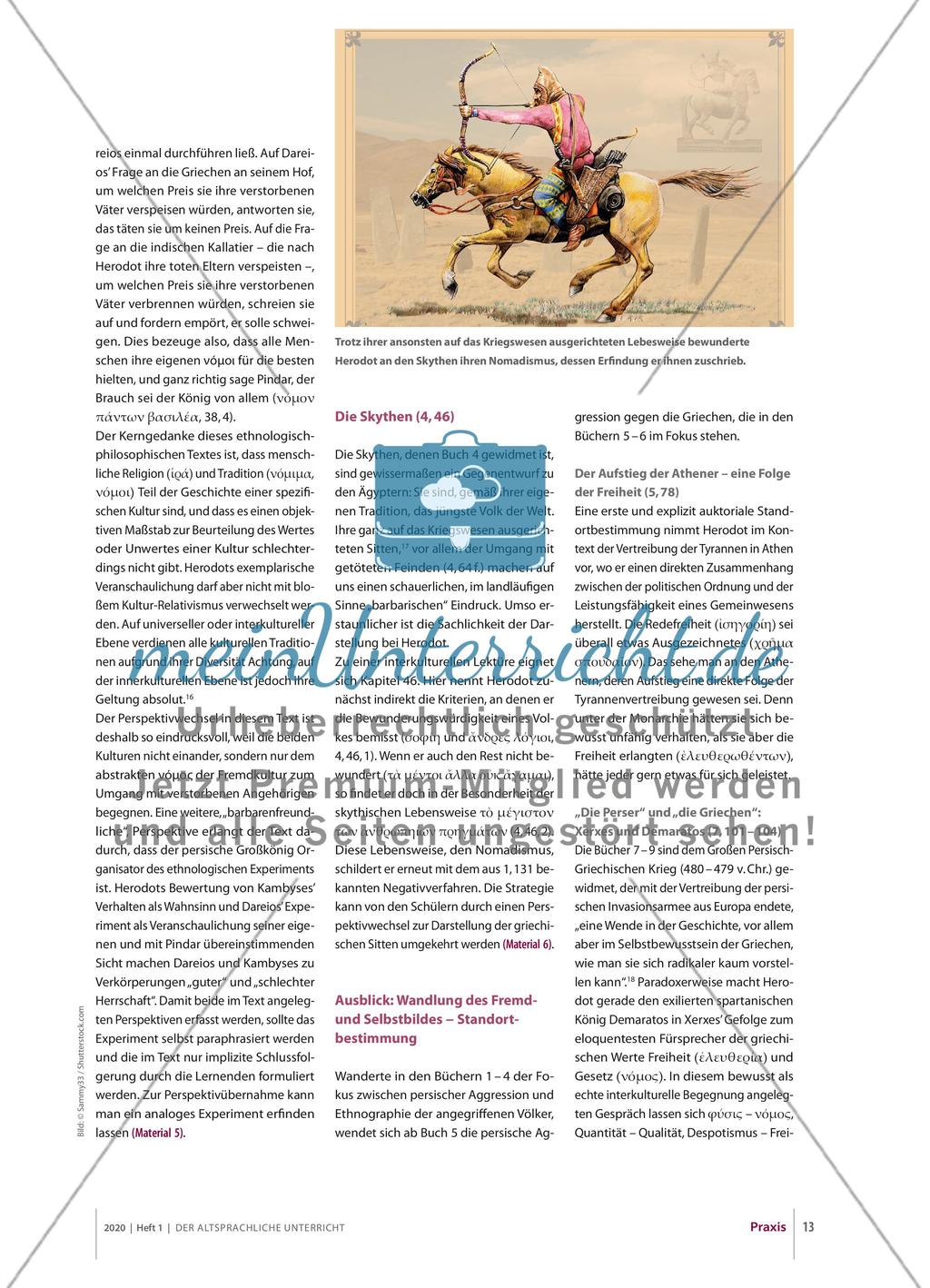 Herodot – ein φιλοβάρβαρος zwischen Kulturvermittlung und Standortbestimmung Preview 4
