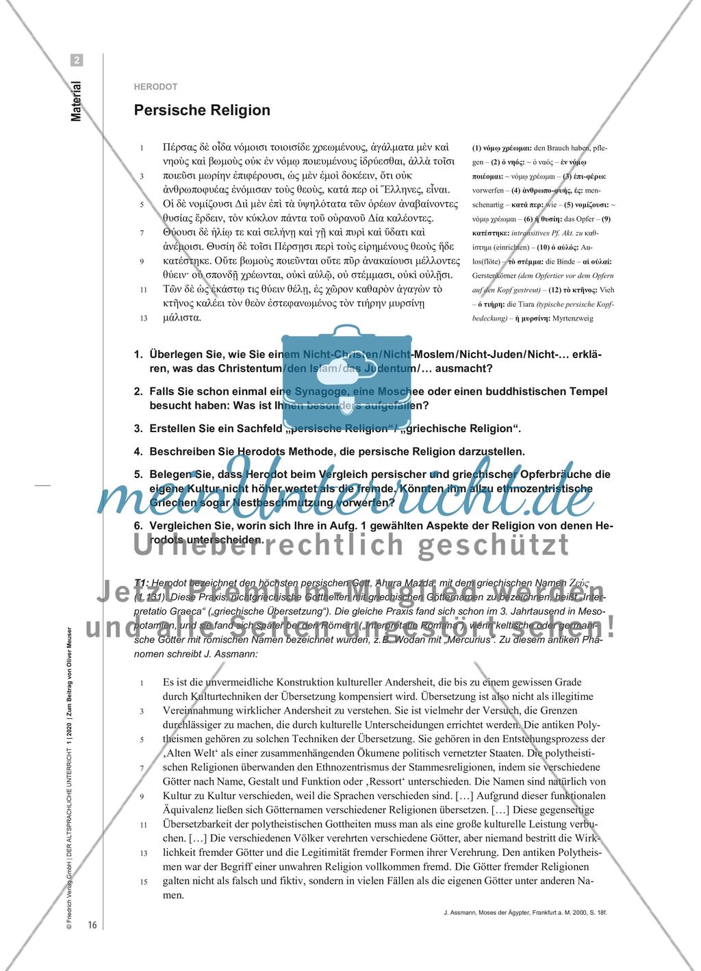 Herodot – ein φιλοβάρβαρος zwischen Kulturvermittlung und Standortbestimmung Preview 7