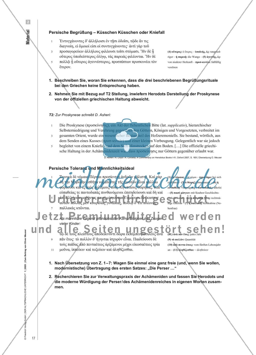 Herodot – ein φιλοβάρβαρος zwischen Kulturvermittlung und Standortbestimmung Preview 8