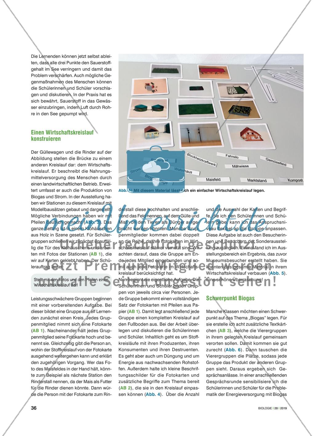 Enten füttern verboten! - Stoffkreisläufe im Kontext unterrichten Preview 3