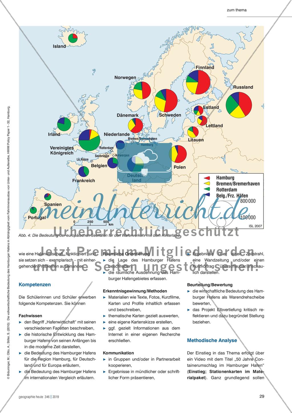 Der Hamburger Hafen - Internationale Bedeutung, Ursachen und Probleme des strukturellen Wandels Preview 4