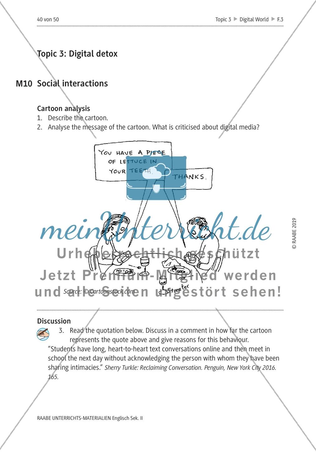 Topic 3: Digital detox Preview 1