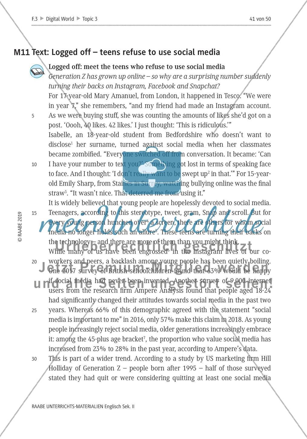Topic 3: Digital detox Preview 2