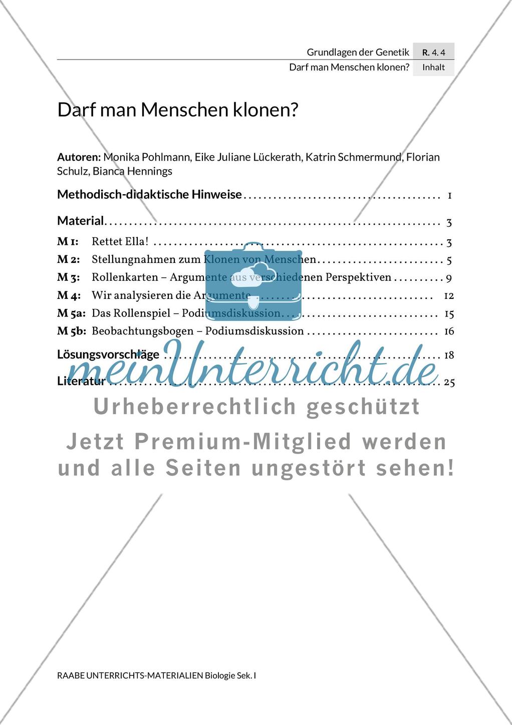 Darf man Menschen klonen? Preview 3