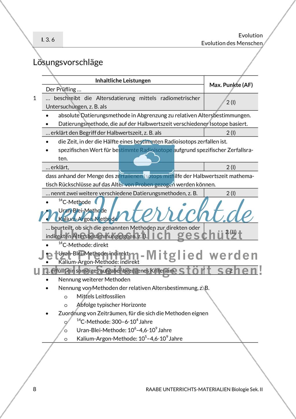 Radiometrische Altersbestimmung Preview 12