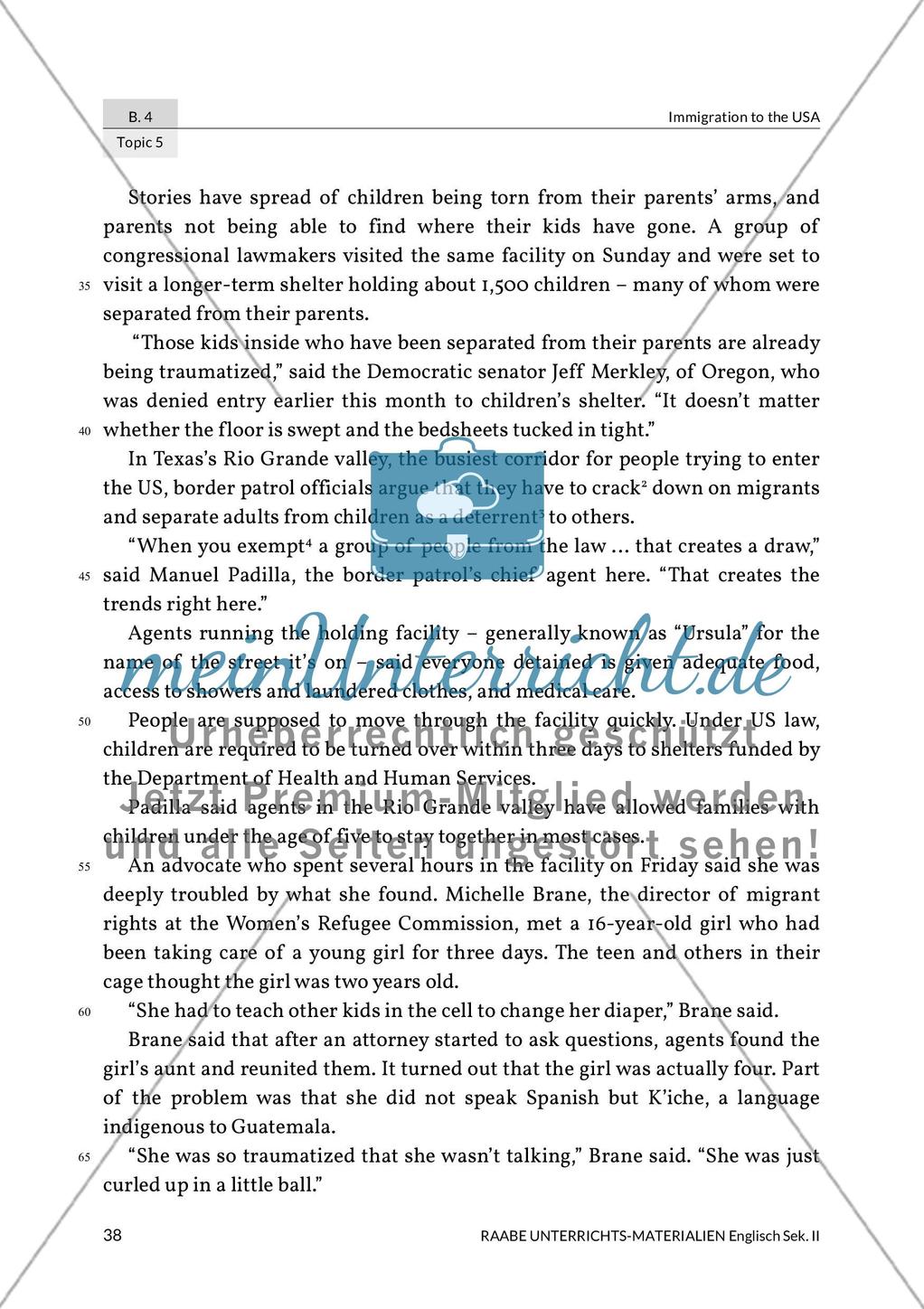 Topic 5: What is the situation of immigrants today? Preview 5