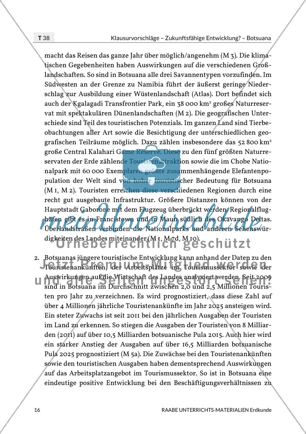 Zukunftsfähige Entwicklung durch Tourismus? Preview 18