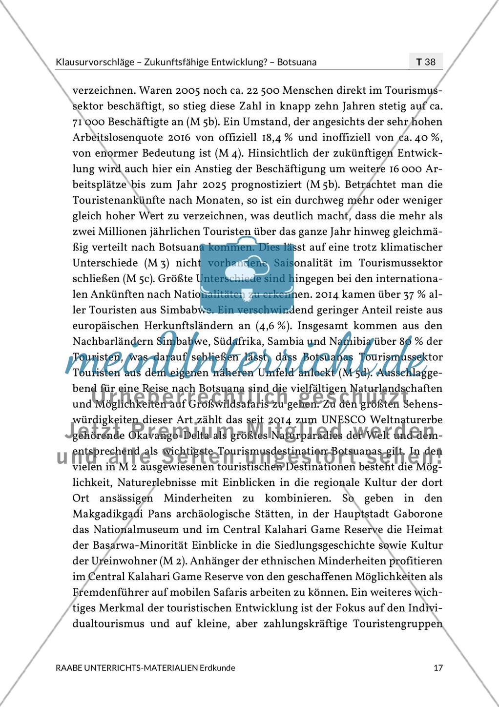 Zukunftsfähige Entwicklung durch Tourismus? Preview 19