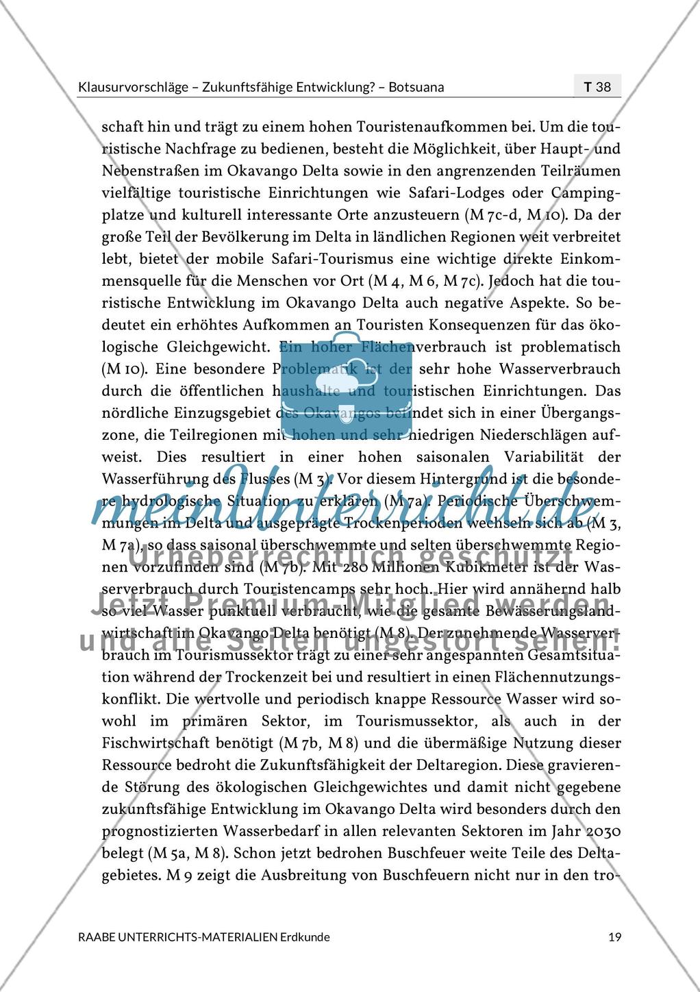 Zukunftsfähige Entwicklung durch Tourismus? Preview 21