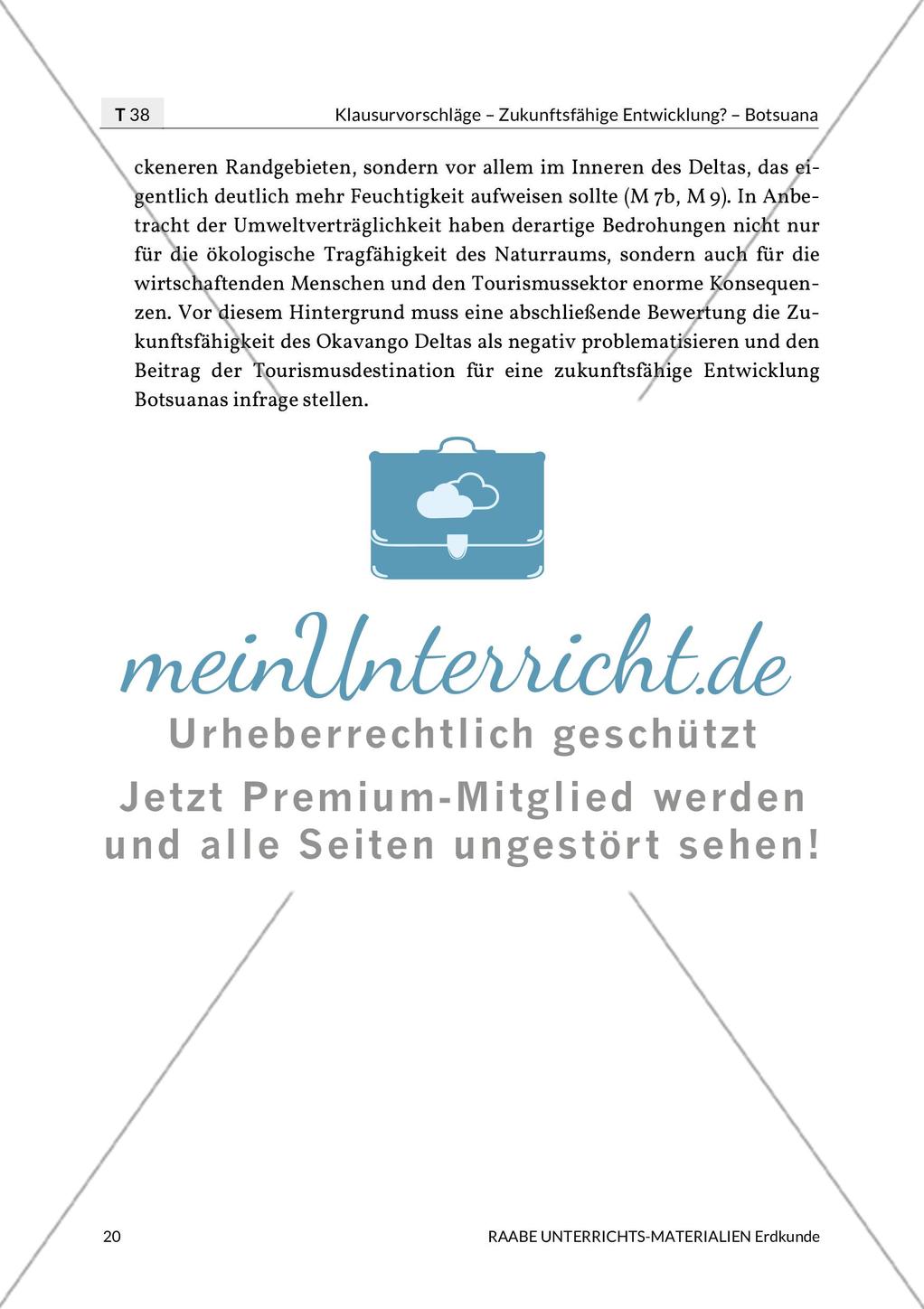 Zukunftsfähige Entwicklung durch Tourismus? Preview 22