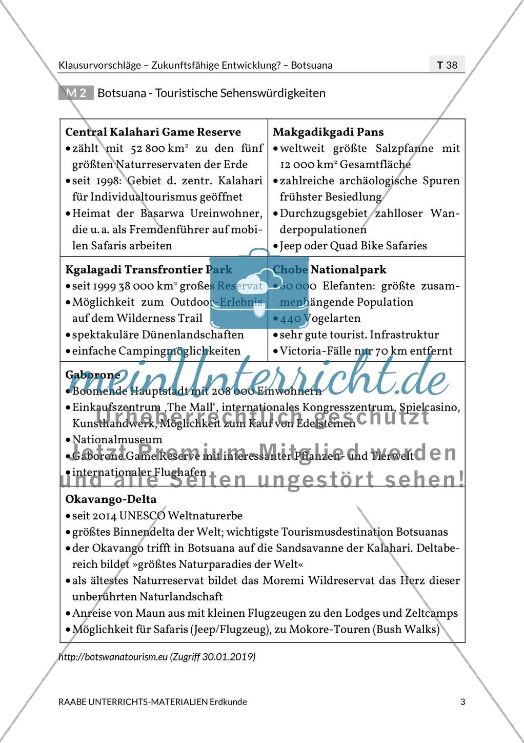 Zukunftsfähige Entwicklung durch Tourismus? Preview 5