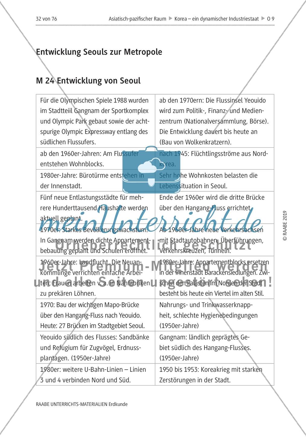 Kapitel 3: Entwicklung Seouls zur Metropole Preview 1