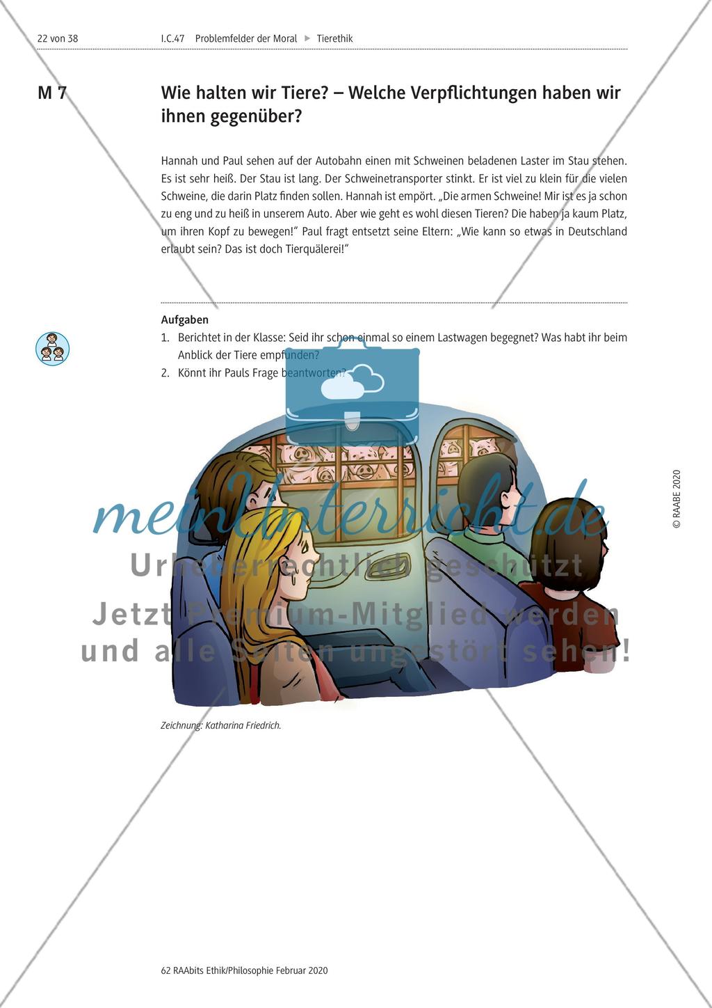 Welche Verpflichtungen haben wir gegenüber Tieren? – Artgerecht definieren Preview 1