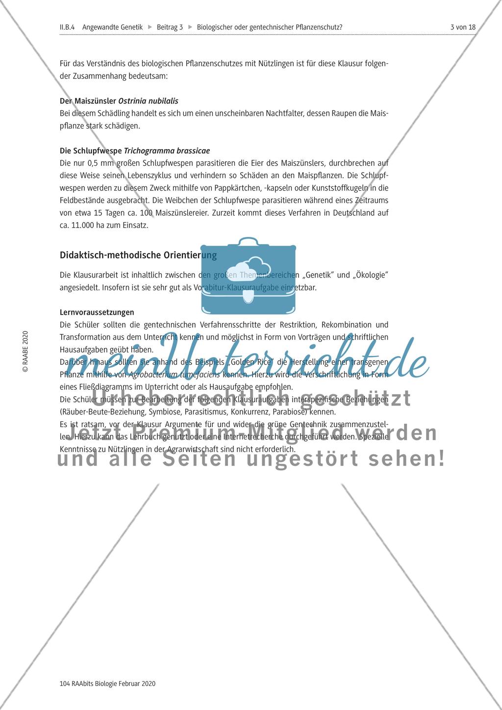 Biologischer oder gentechnischer Pflanzenschutz? Preview 3