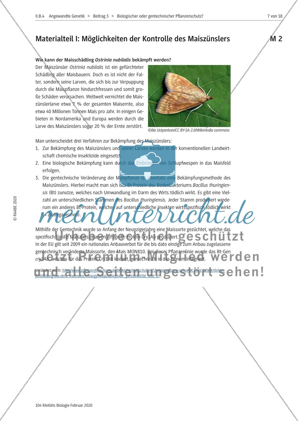 Biologischer oder gentechnischer Pflanzenschutz? Preview 7