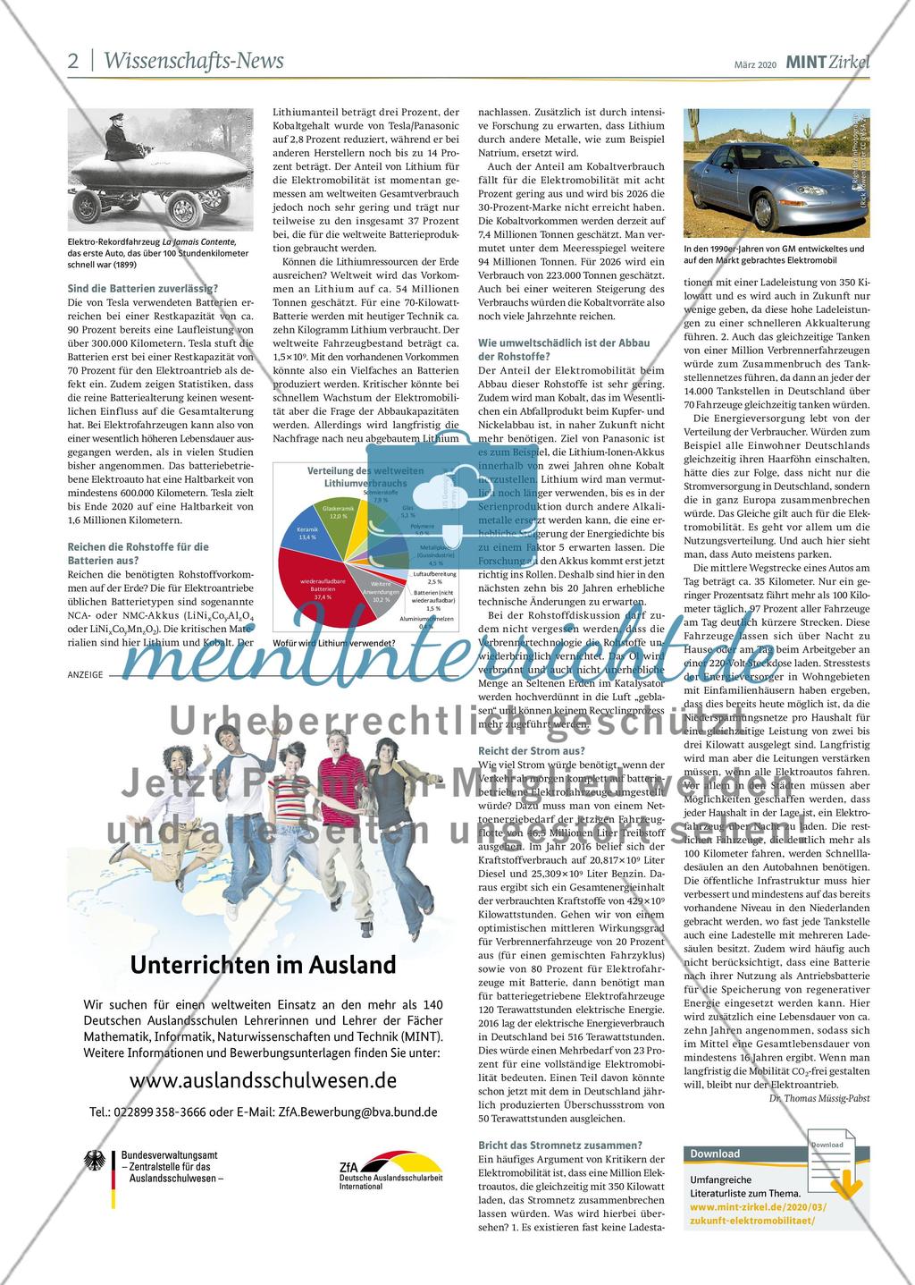 MINT Zirkel - Ausgabe 1, März 2020 Preview 2