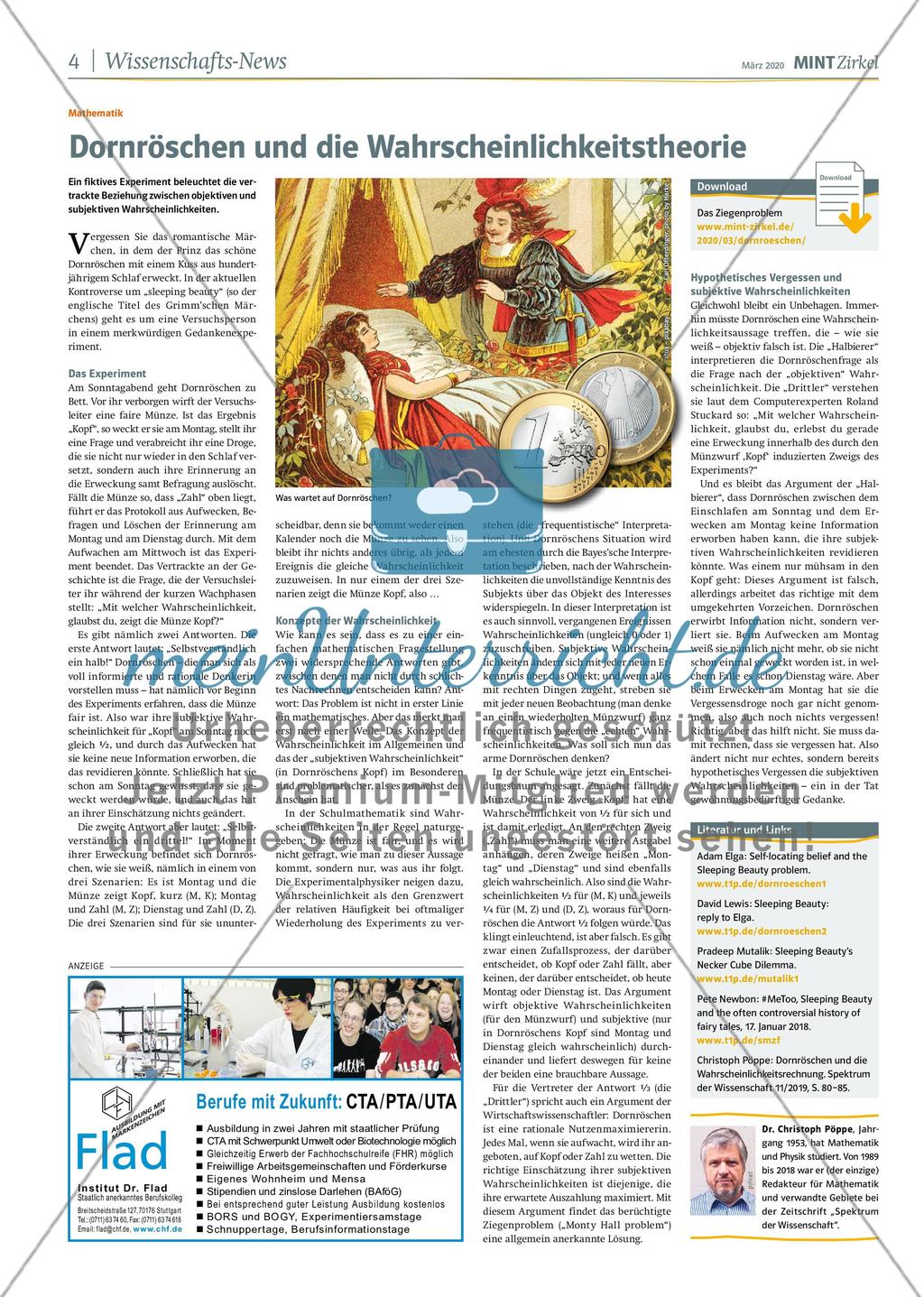 MINT Zirkel - Ausgabe 1, März 2020 Preview 4