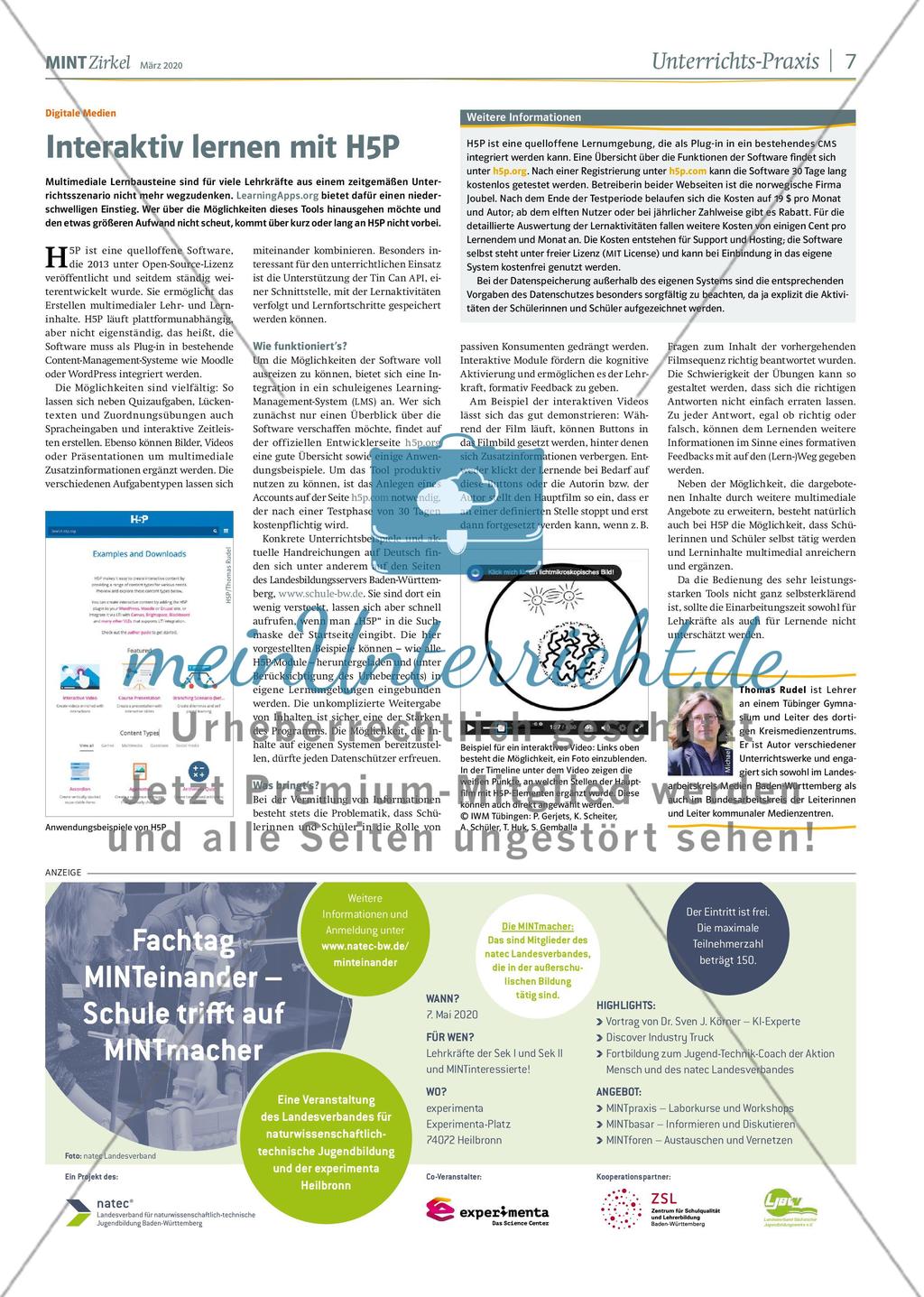MINT Zirkel - Ausgabe 1, März 2020 Preview 7