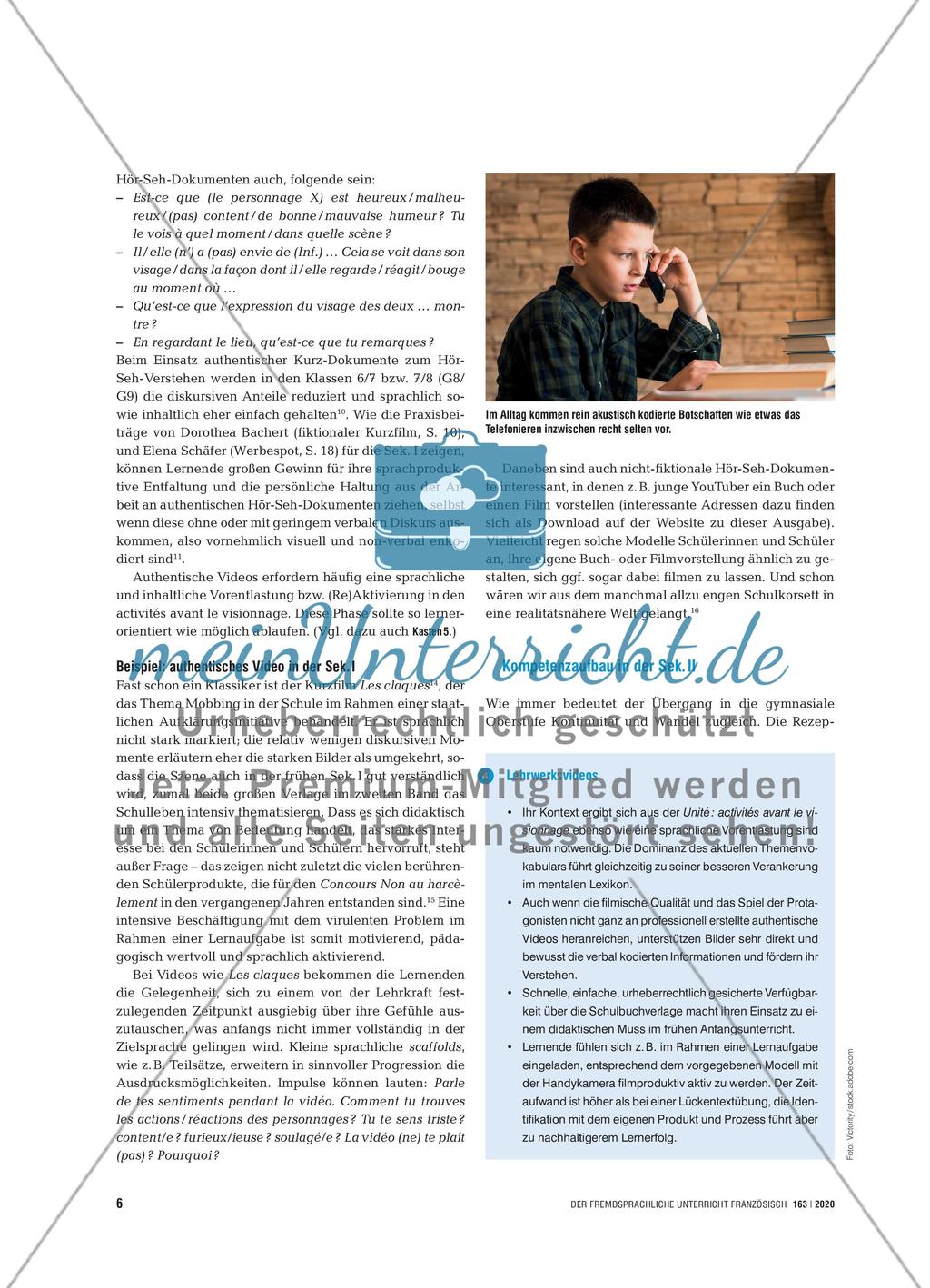 Hör-Seh-Verstehen: eine Kompetenz mit Zukunft - Perspektiven und Potenziale im Unterricht Preview 5