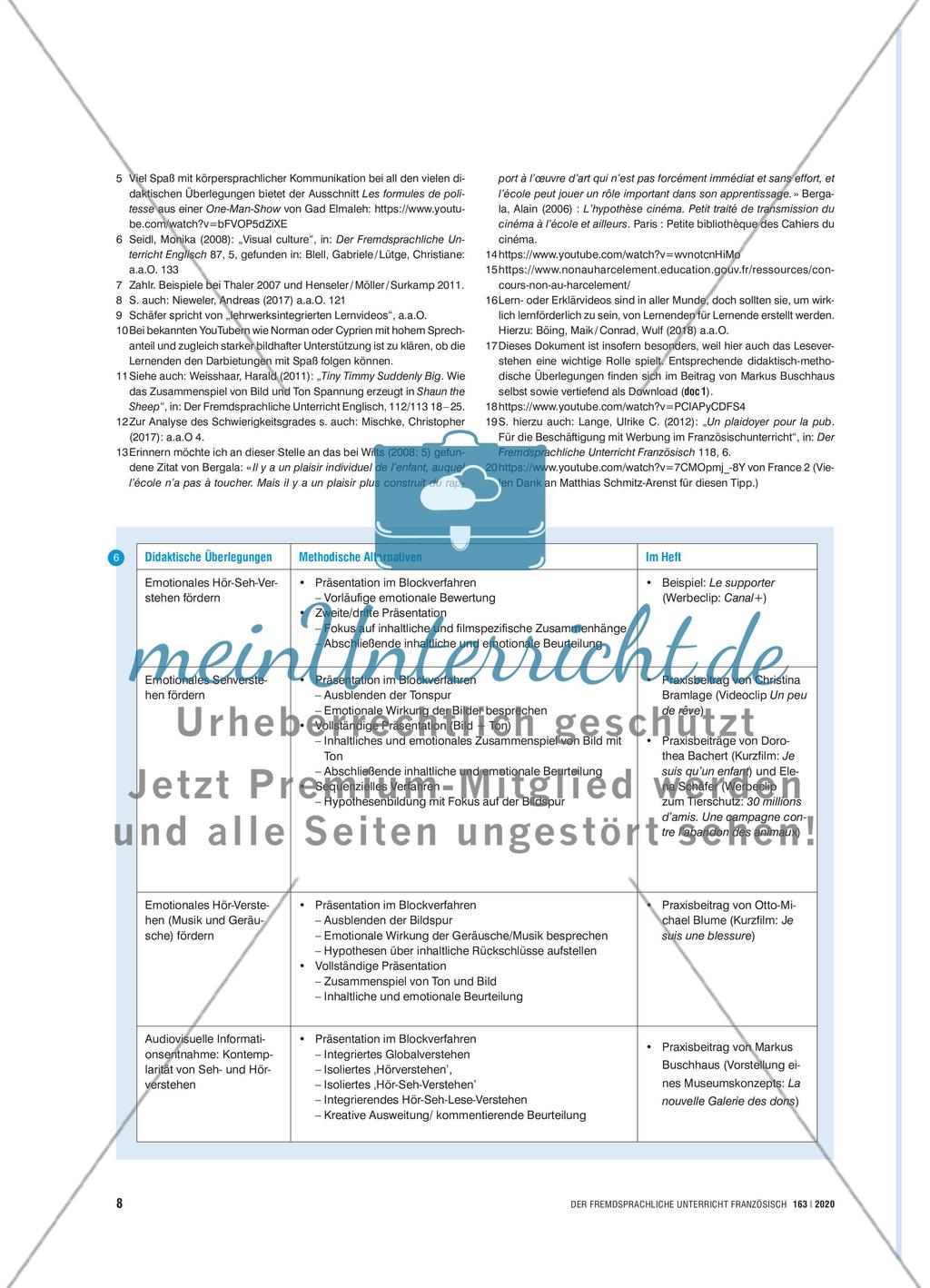 Hör-Seh-Verstehen: eine Kompetenz mit Zukunft - Perspektiven und Potenziale im Unterricht Preview 7