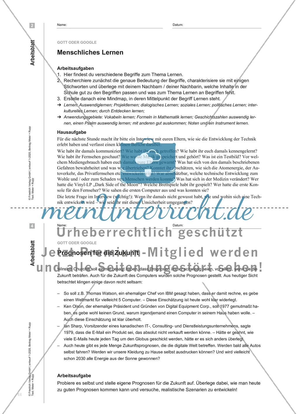 Gott oder Google Preview 5