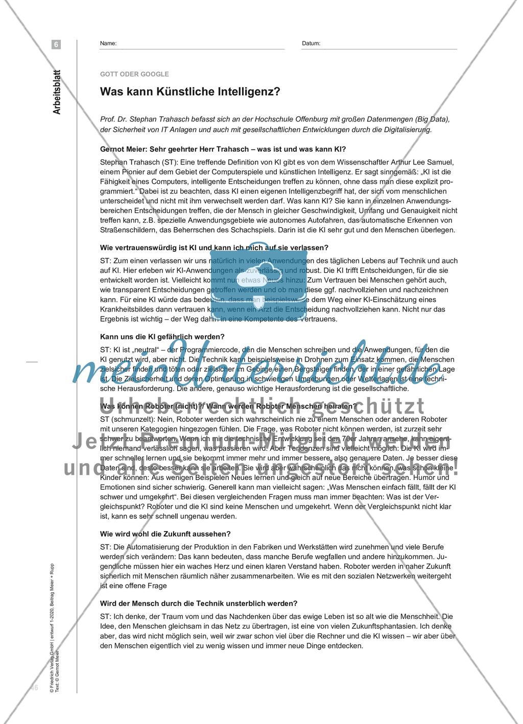 Gott oder Google Preview 7