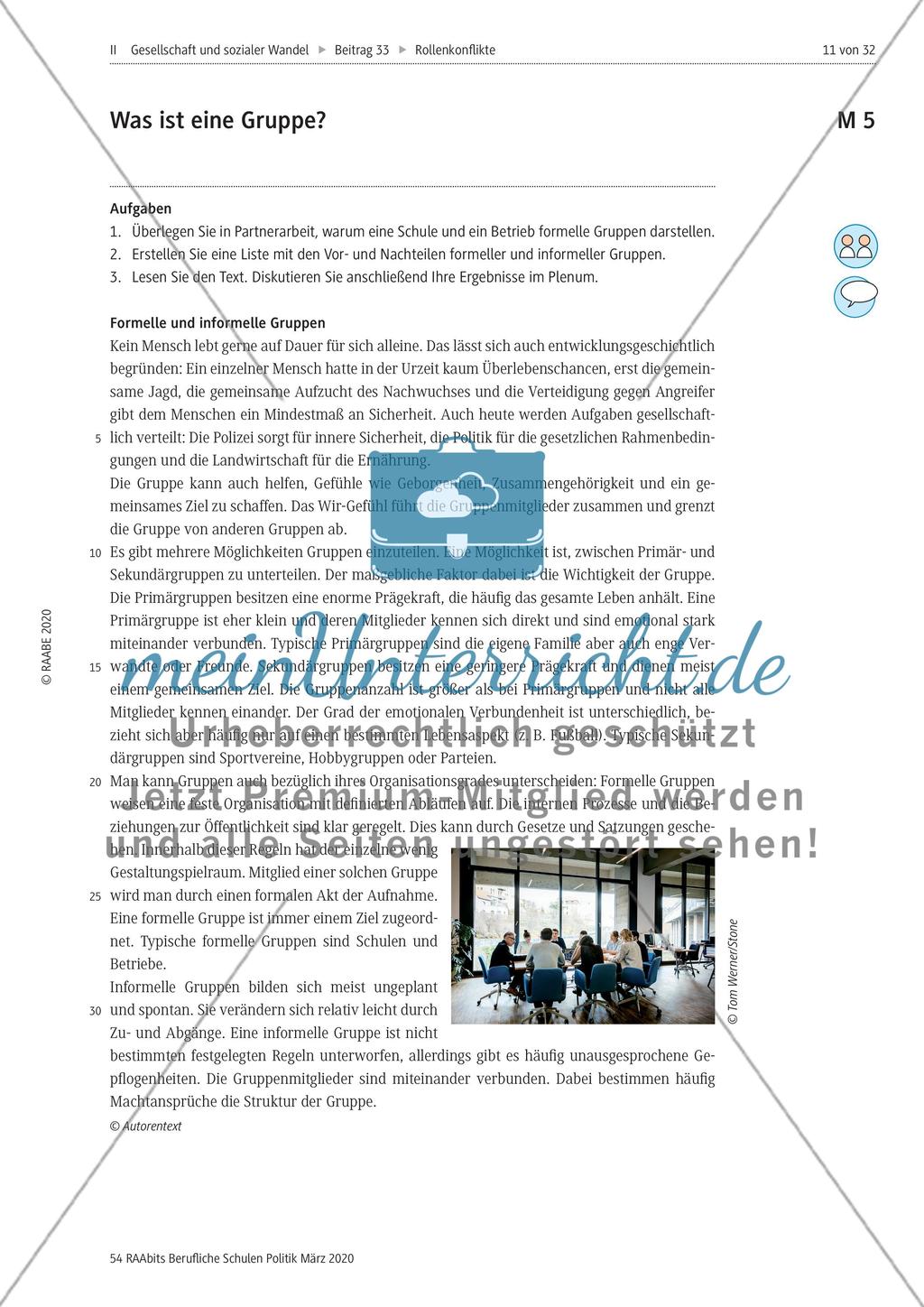 Gesellschaft und Gruppen Preview 2