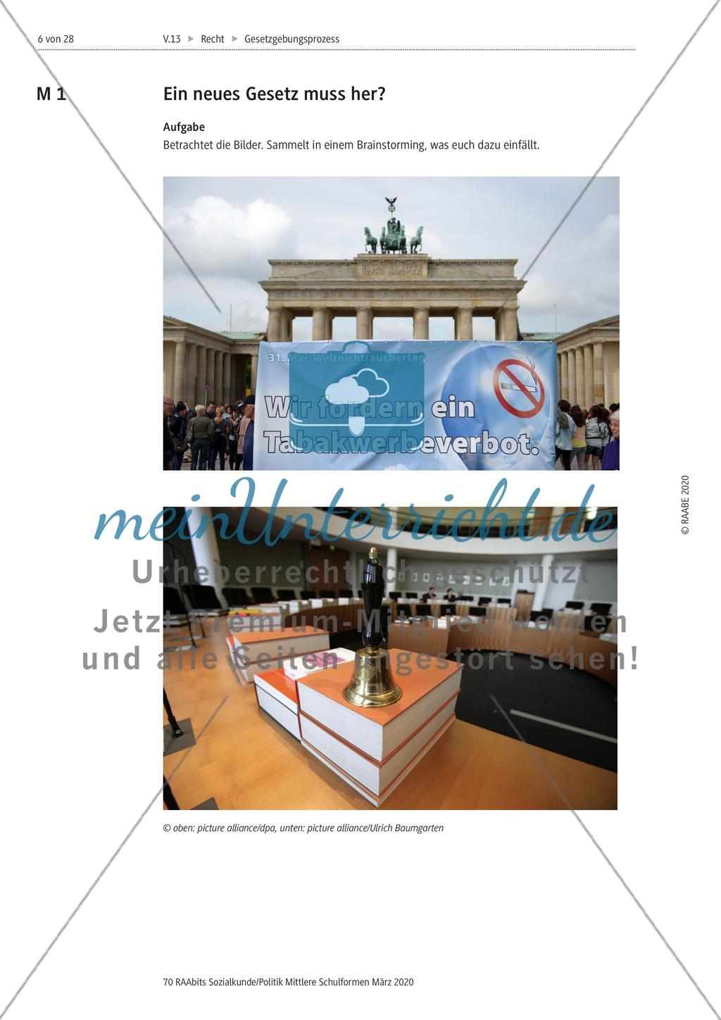 Gesetzgebung und Gewaltenverschränkung Preview 1