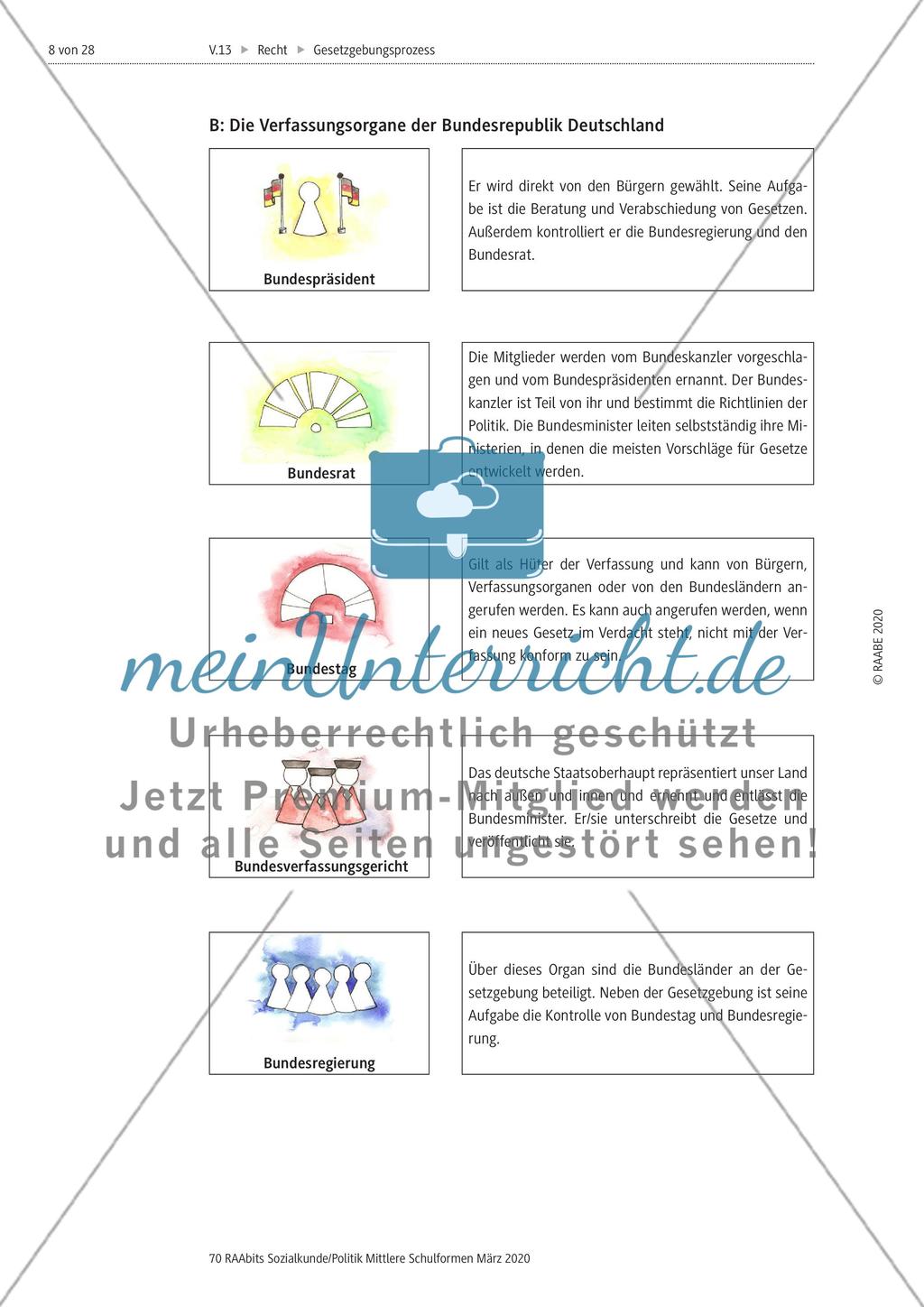 Gesetzgebung und Gewaltenverschränkung Preview 3