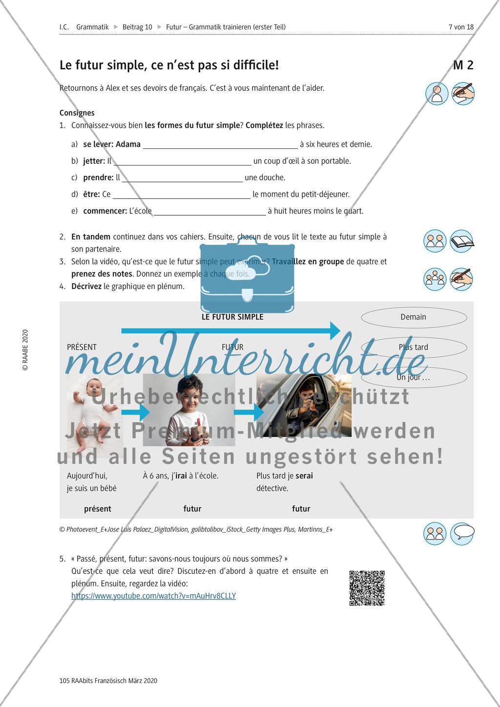 Einführung des futur simple Preview 3