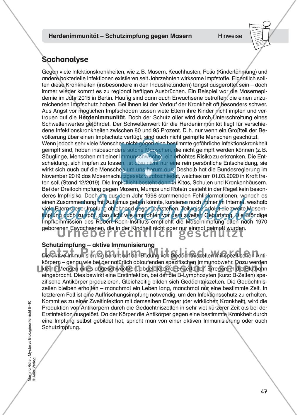 Herdenimmunität – Schutzimpfung gegen Masern Preview 1