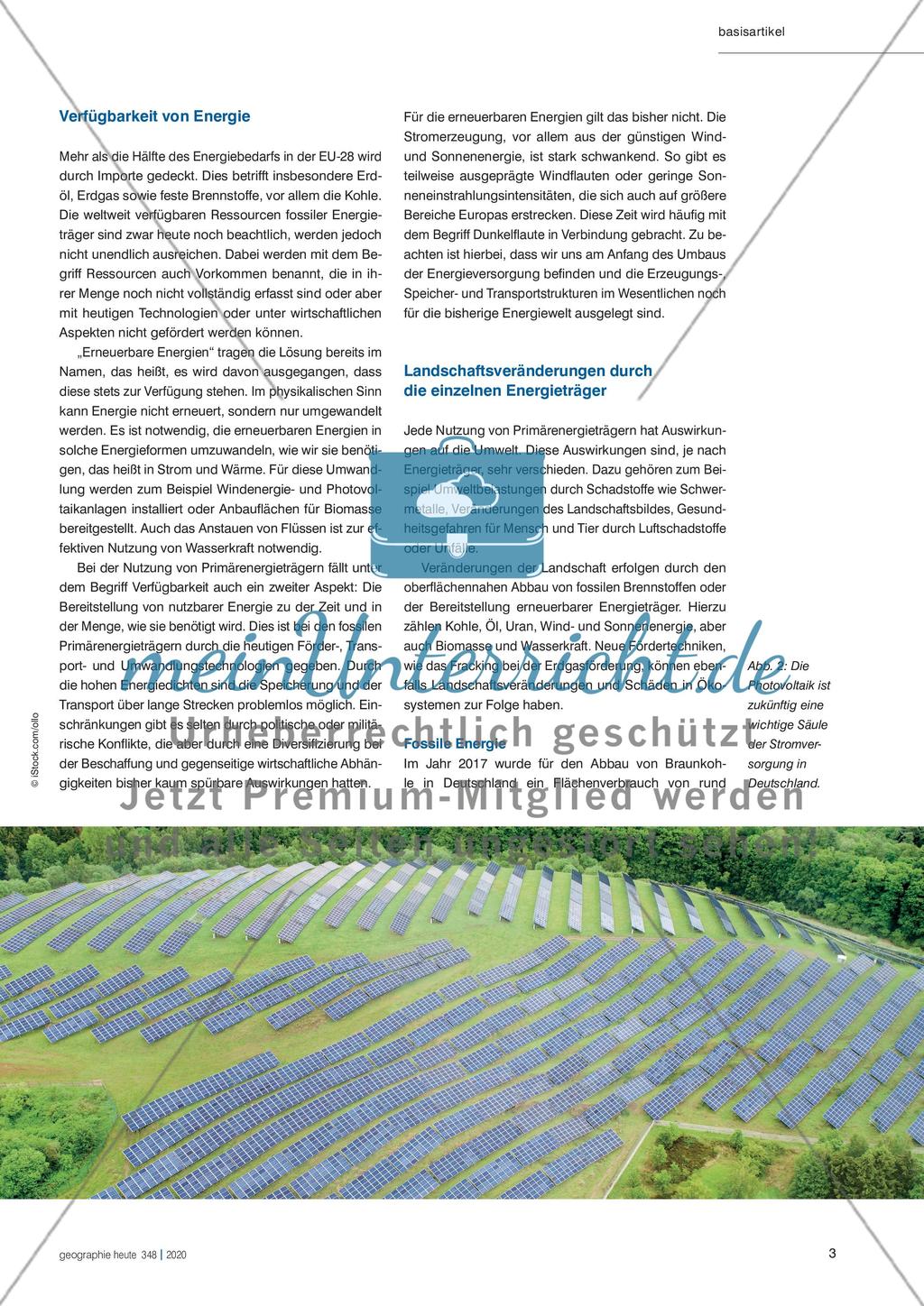 Energie der Zukunft - Erneuerbare Energien sichern die Energieversorgung Preview 2